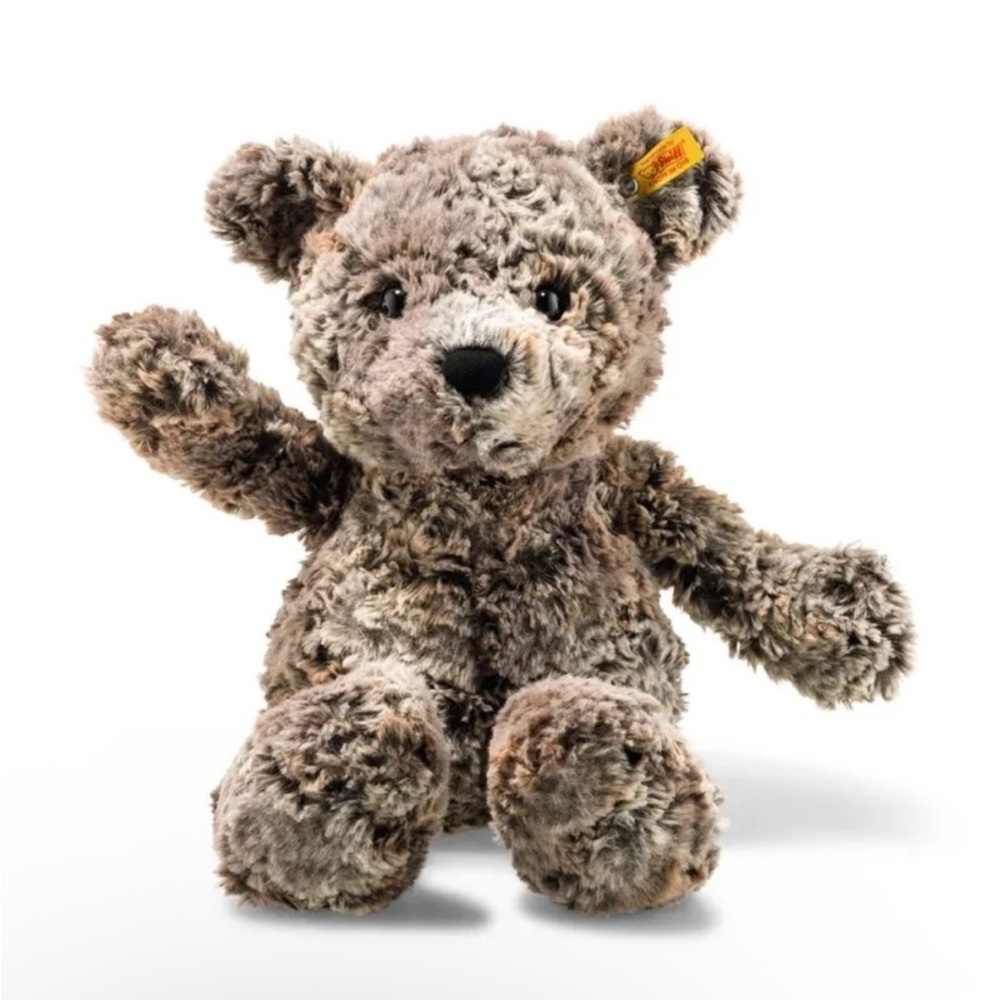 Teddy Bear By Steiff Adorable Light dark
Brown Super Fluffy 113468